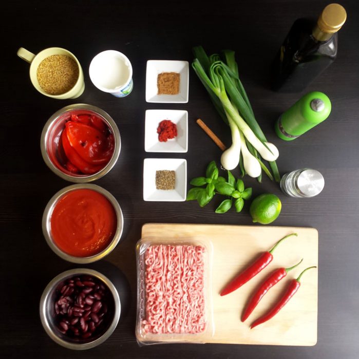 Chilli con carne z klopsikami – Jamie Oliver