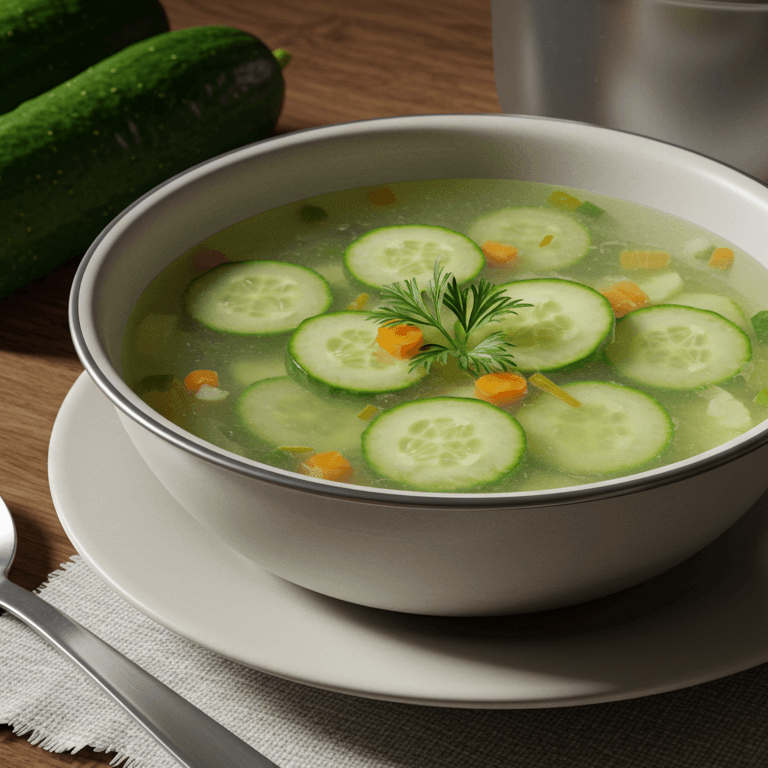 jak ugotować zupę ogórkową