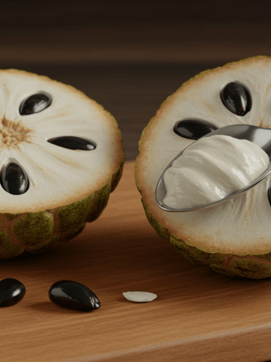 cherimoya jak jeść