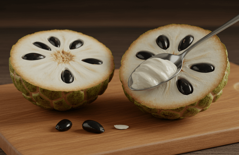 cherimoya jak jeść