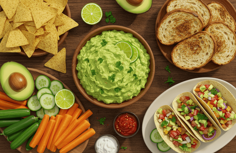 guacamole z czym jeść