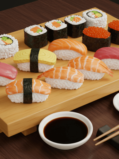 jak jeść sushi