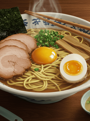 jak się je ramen