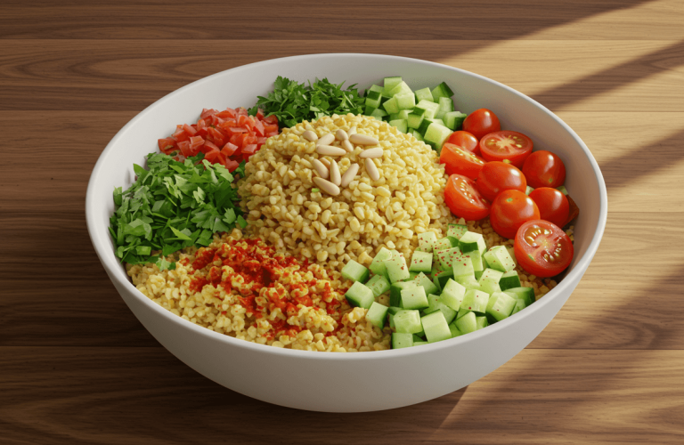 kaszą bulgur z czym jeść