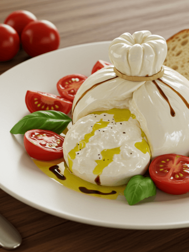 ser burrata z czym jeść