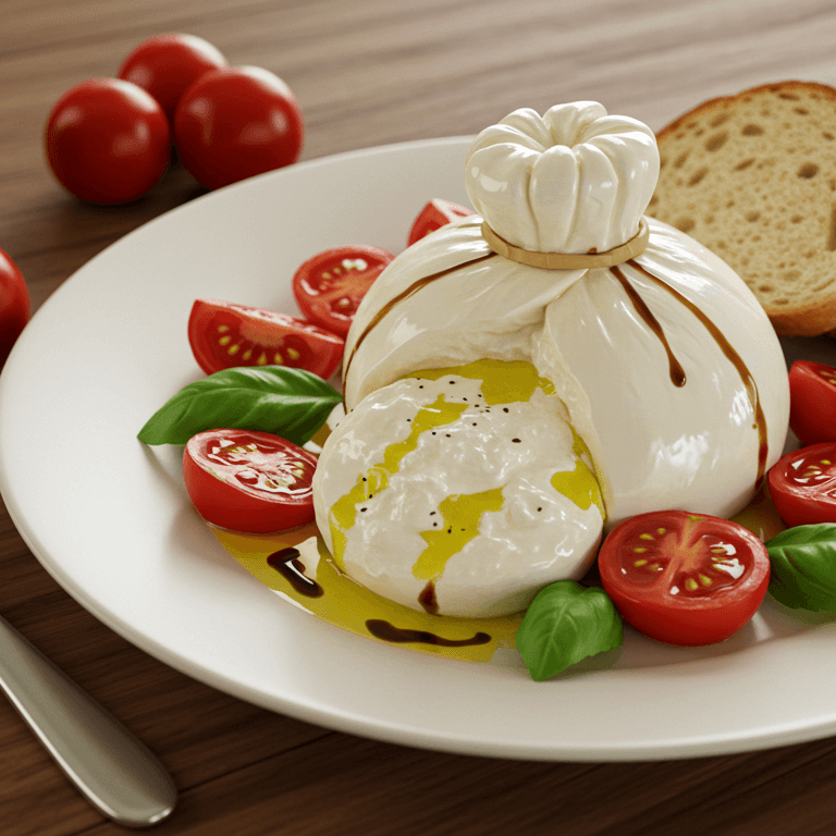 ser burrata z czym jeść