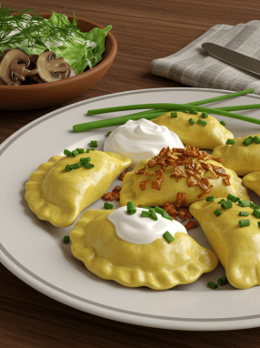 z czym jeść pierogi ruskie